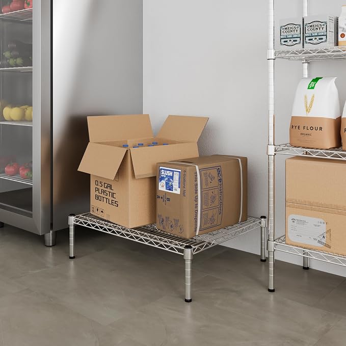 Regal Altair 24" Deep x 30" Wide x 8" Height Wire Shelving Kit | 1-Tier | NSF - Image 6