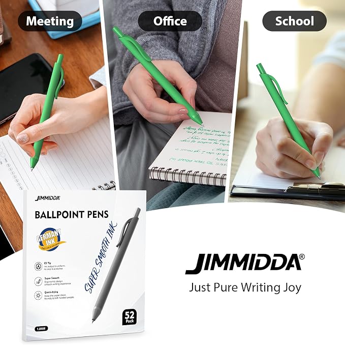 JIMMIDDA 52 Pcs Pens Bulk - Image 7
