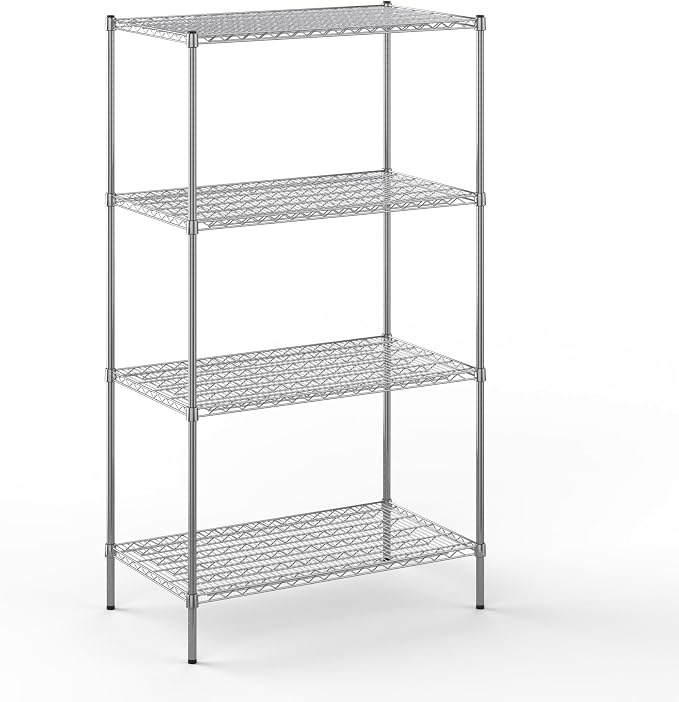 Regal Altair 24" Deep x 42" Wide x 74" Height Wire Shelving Kit | 4-Tier | NSF by Regal+Altair