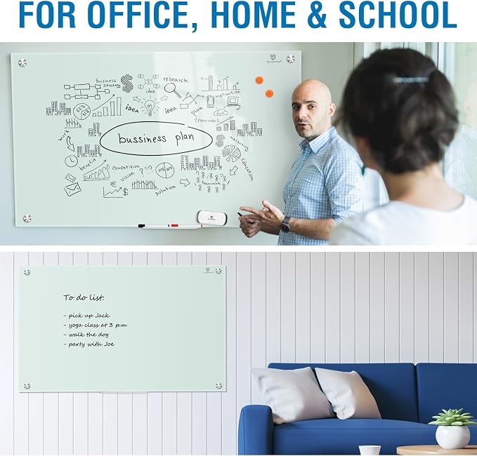 TSJ OFFICE Glass Dry-Erase Board - Image 7