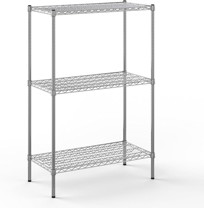 Regal Altair 18" Deep x 36" Wide x 54" Height Wire Shelving Kit | 3-Tier | NSF by Regal+Altair