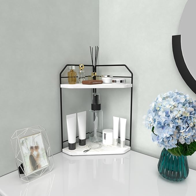 INIUNIK Corner Bathroom Counter Organizer - Image 4