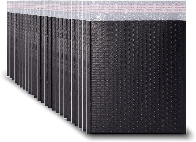 Shipping Bubble Mailers MEIANJU Padded Poly Mailer Envelopes L13xW10 inch by MEIANJU