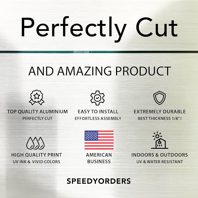 Custom Outdoor Metal Sign, Personalized Aluminum Safety and Business Signs - Image 8