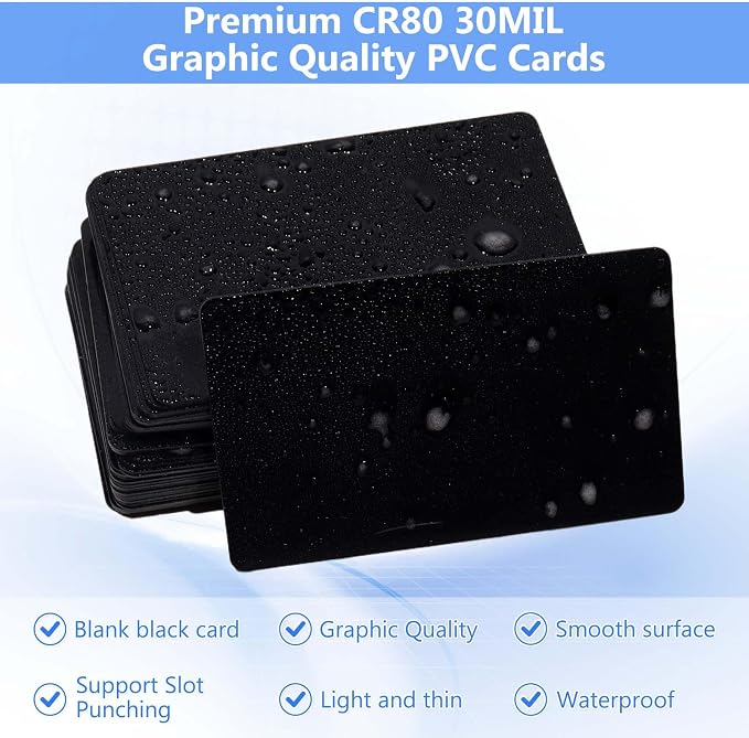100 Pack - Premium Blank PVC Cards - Image 6