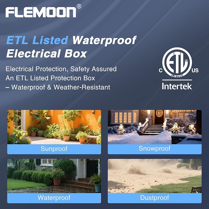 Flemoon Outdoor Extension Cord Safety Cover - Image 4