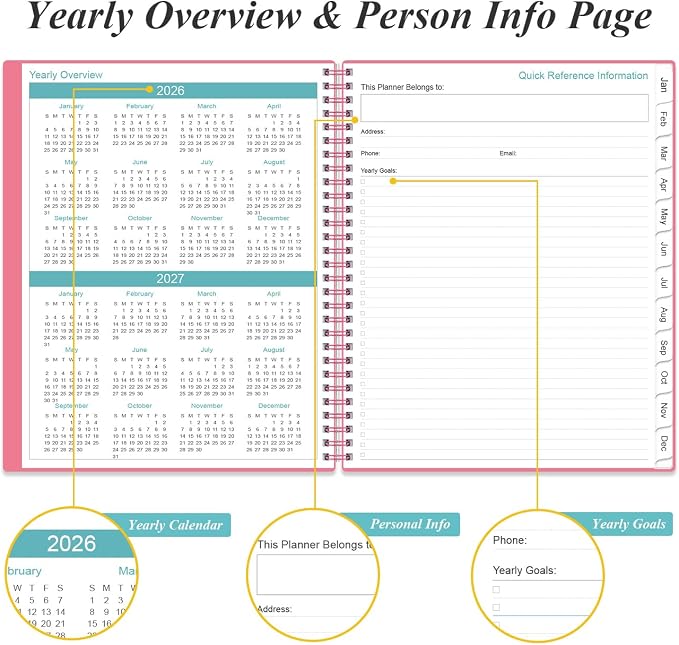 2026 Planner - Planner 2026 from January 2026 to December 2026 - Image 5