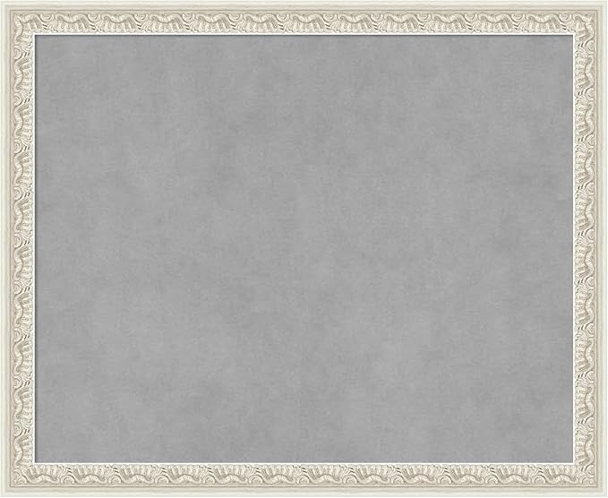 Amanti Art Silver Framed Magnetic Board 18x22 Small Vision Board by AmantiArt