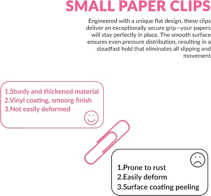 Small Paper Clips, 1.1 Inch Paper Clip - Image 5