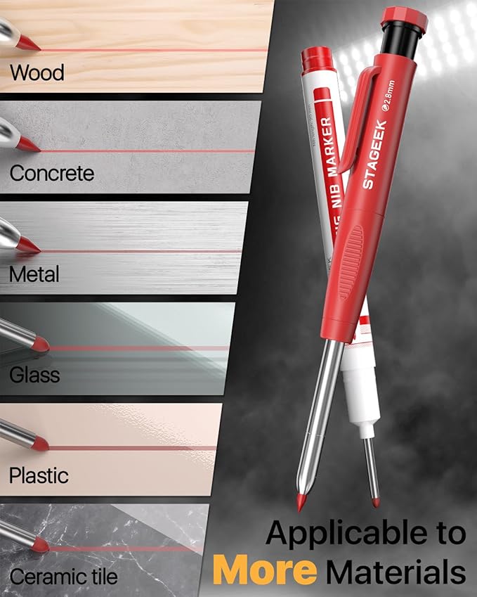 STAGEEK 4PCS Carpenter Pencils - Image 5
