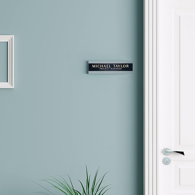 Artblox Personalized Office Desk Name Plate - Image 6