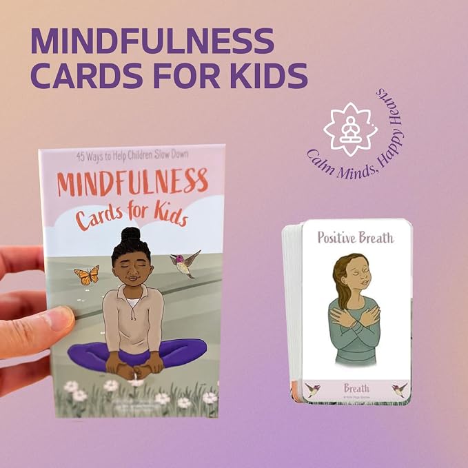 Mindfulness Cards for Kids, Meditation and Brain Focus for Yoga Classroom - Image 2
