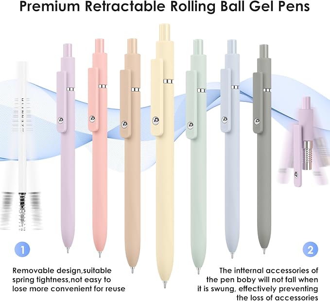 Gel Pens, Cute Teacher Work Desk Accessories Office School Supplies Gifts - Image 4
