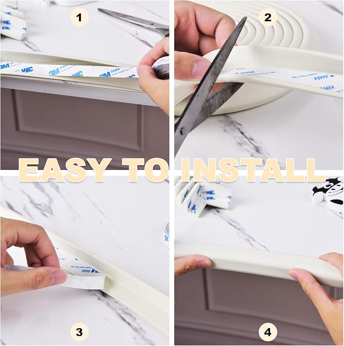 Baby Proofing Edge and Corner Guards, Safety Furniture Bumper, Baby Corner - Image 6