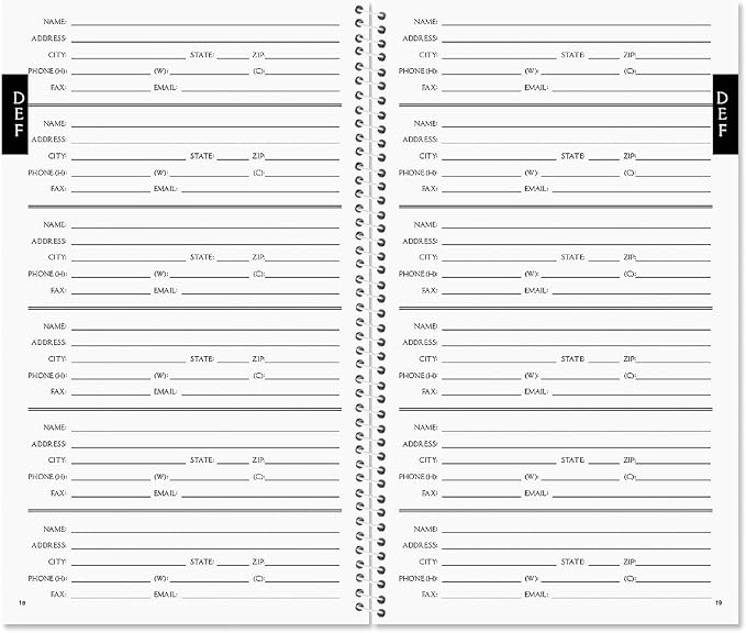 Current Blue Peacock Address Book - Image 2