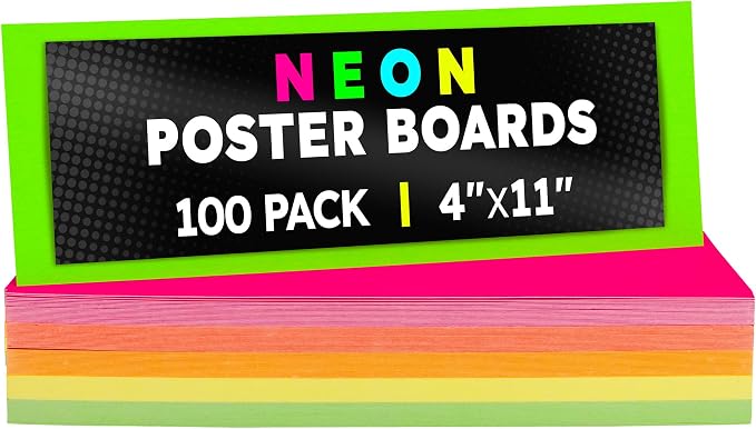 Hygloss Small Poster Board 4x11 - Image 7
