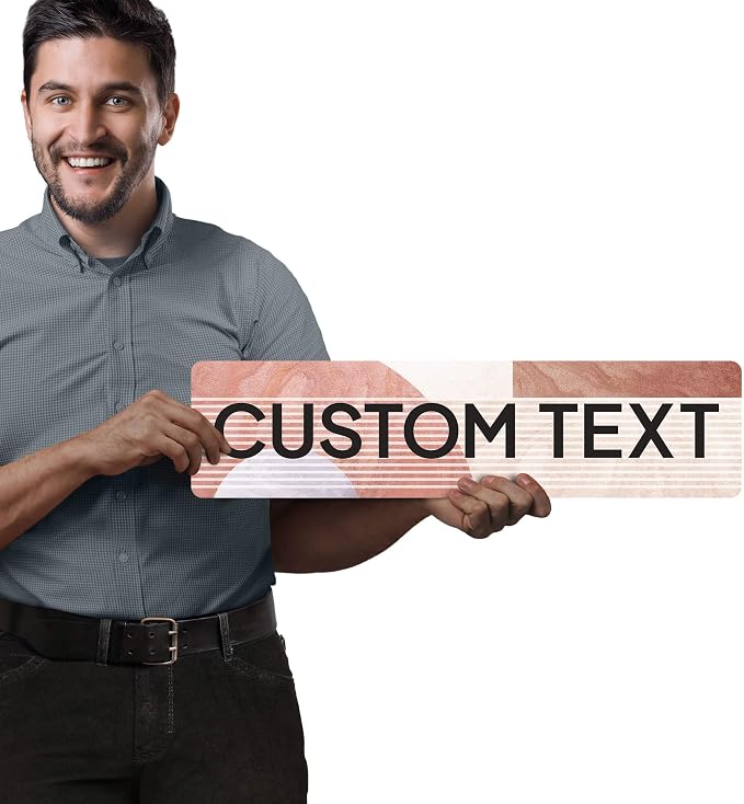 Custom Sign, Custom Street Sign, 11 Font Colors, 13 Font Styles, 4 Hole Options - Image 2