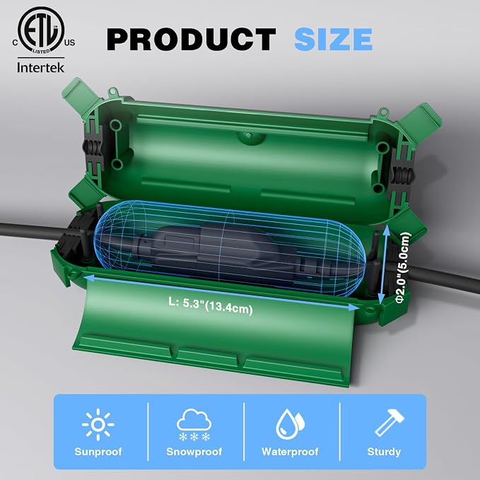 Flemoon Outdoor Extension Cord Safety Cover - Image 3