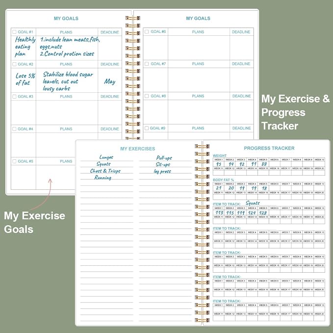 Fitness Journal for Women & Men - Image 4