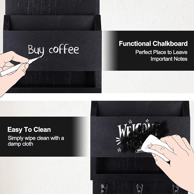 Lucundm Key and Mail Holder for Wall, Key Holder - Image 5