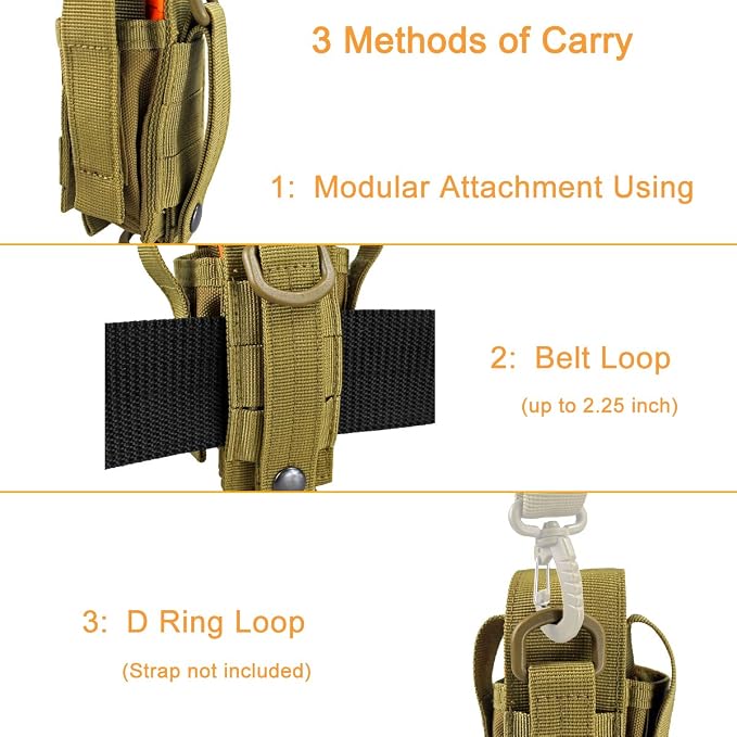 Depring Tool Holster Sheath Universal Multi Pockets Tool Organizer Heavy Duty - Image 6