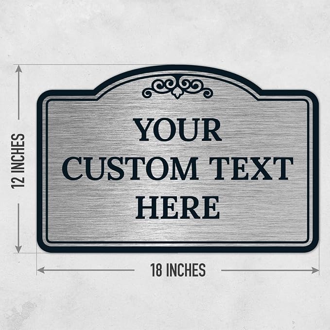 Custom Decorative Sign, Personalized Metal Sign - Image 3