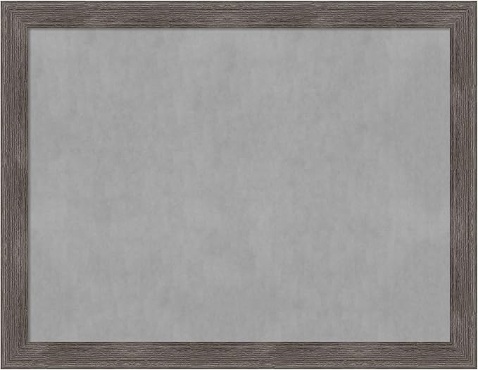 Amanti Art Grey Framed Magnetic Board 21x27 Medium Vision Board by AmantiArt