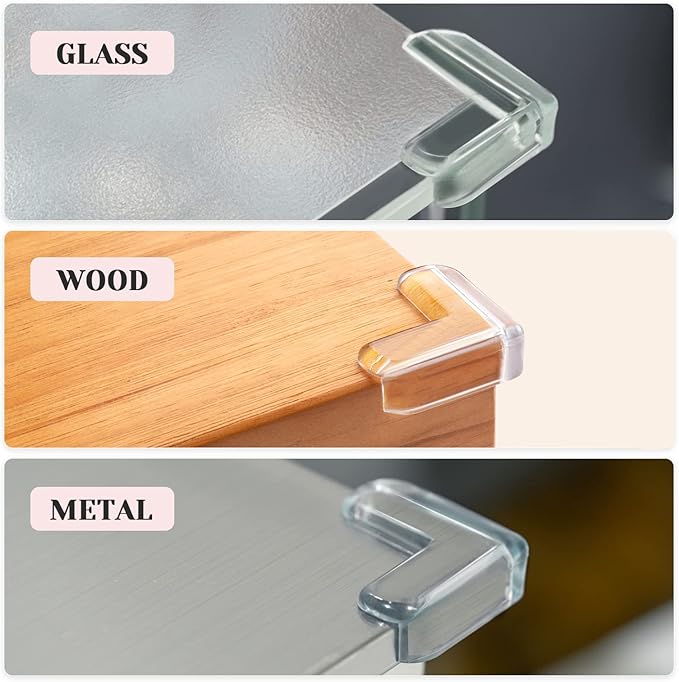 8 pack Corner Protector for Baby, Furniture Corner Guard & Edge Safety Bumpers - Image 3