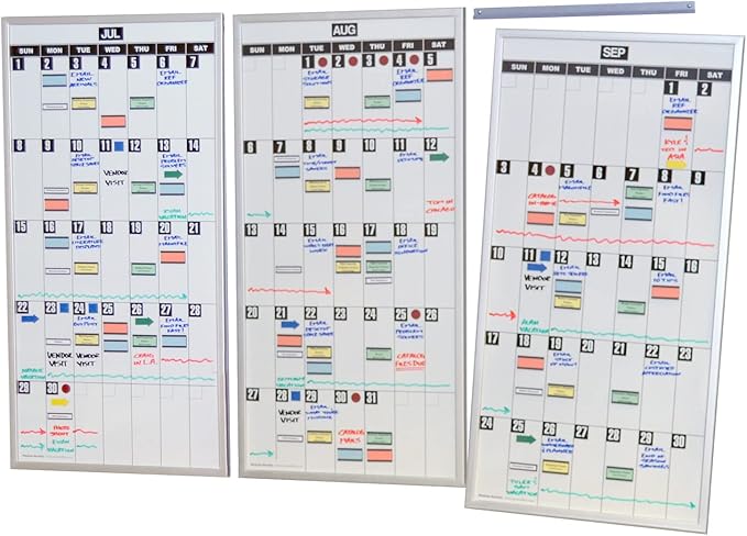 Ultimate Office Magnetic Dry-Erase Whiteboard ModMonthly Planning Calendars by UltimateOffice