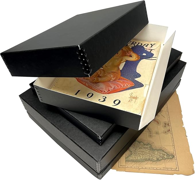 Lineco, Removable Lid and Drop Front Design. Archival Acid-Free - Image 5