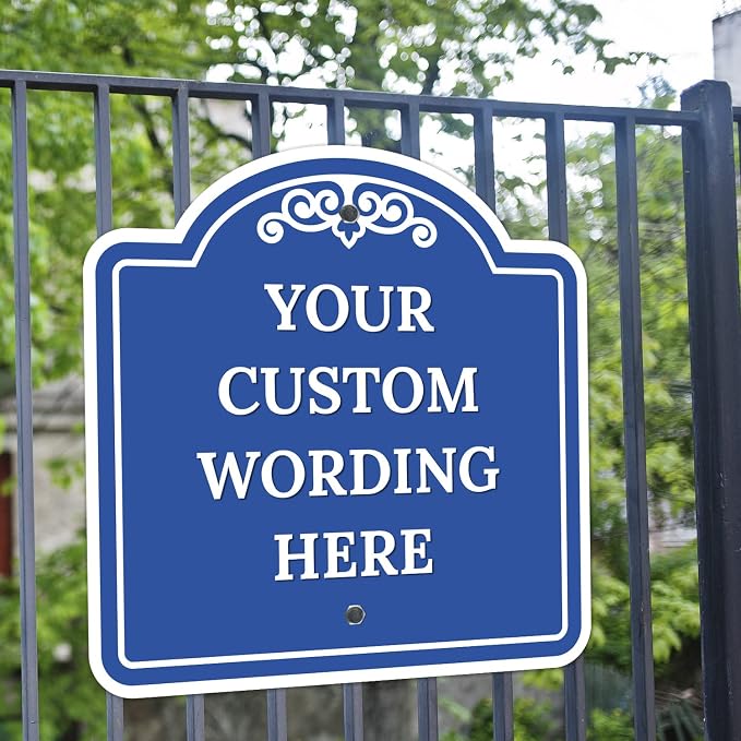 Custom Decorative Sign, Personalized Metal Sign - Image 4