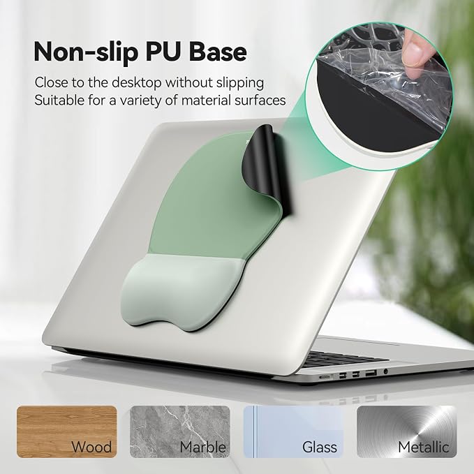 TECKNET Gel Mouse Pad with Wrist Rest, 3 in 1 Keyboard Wrist Rest - Image 5