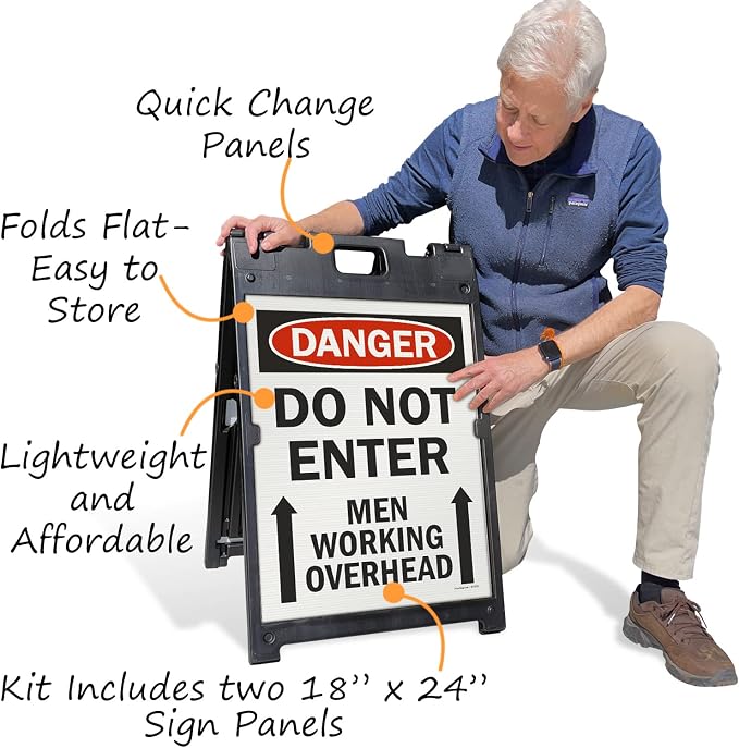 SmartSign 24 x 18 inch “Danger - Image 4
