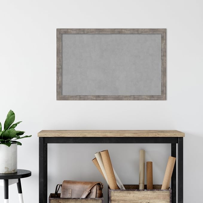Amanti Art Silver Framed Magnetic Board 23x35 Large Vision Board - Image 5