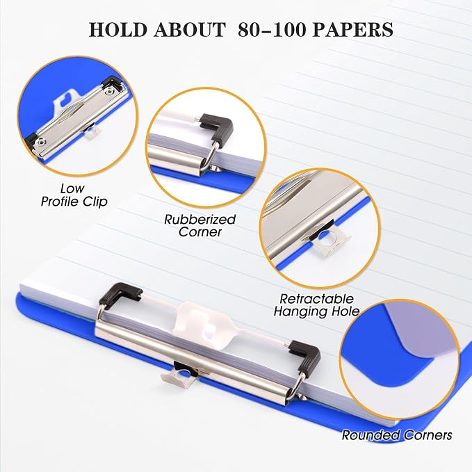 TFDLCG zm 6 PCS Clipboards Bulk - Image 5