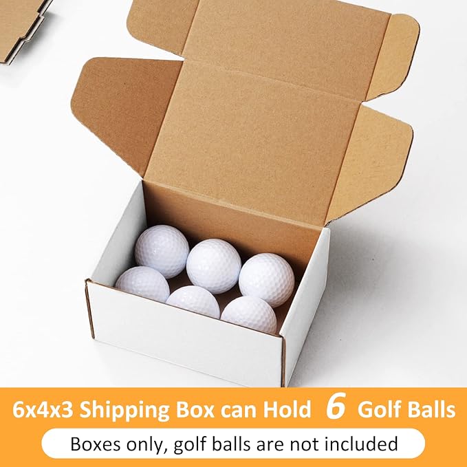 Eupako 6x4x3 Shipping Boxes Small Corrugated Cardboard Box - Image 4