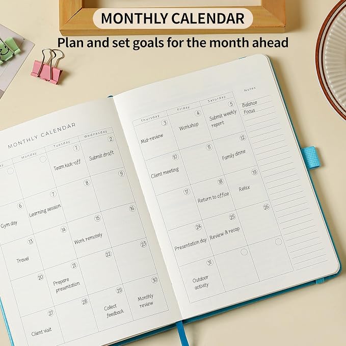 Crein Lynh 2025-2027 Premium Planner, Weekly & Monthly Calendar Planner - Image 6