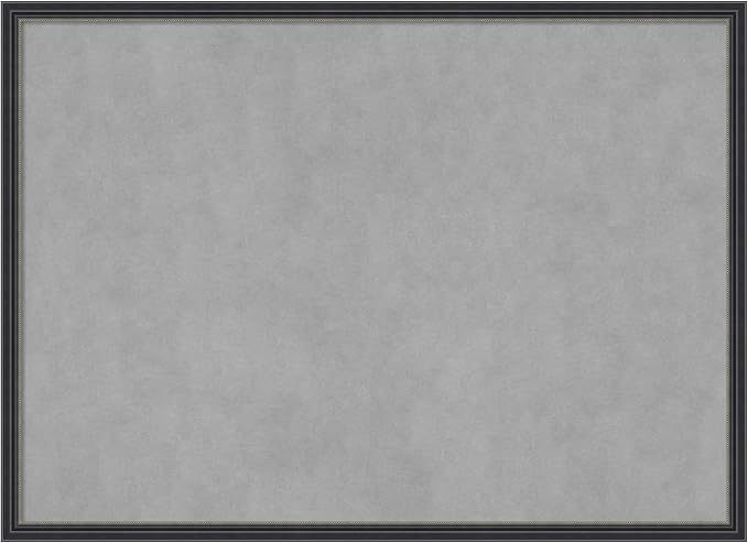 Amanti Art Black Framed Magnetic Board 21x29 Medium Vision Board by AmantiArt