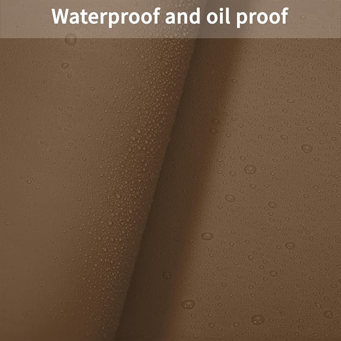 Zinkooat Leather Table Cover, 1.8mm Thick, 42x84 Inch Table Protector, Table - Image 4