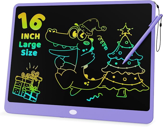 KOKODI LCD Writing Tablet for Kids 16 Inch Colorful Doodle Board, Electronic by WhereKidsLearnThroughPlay