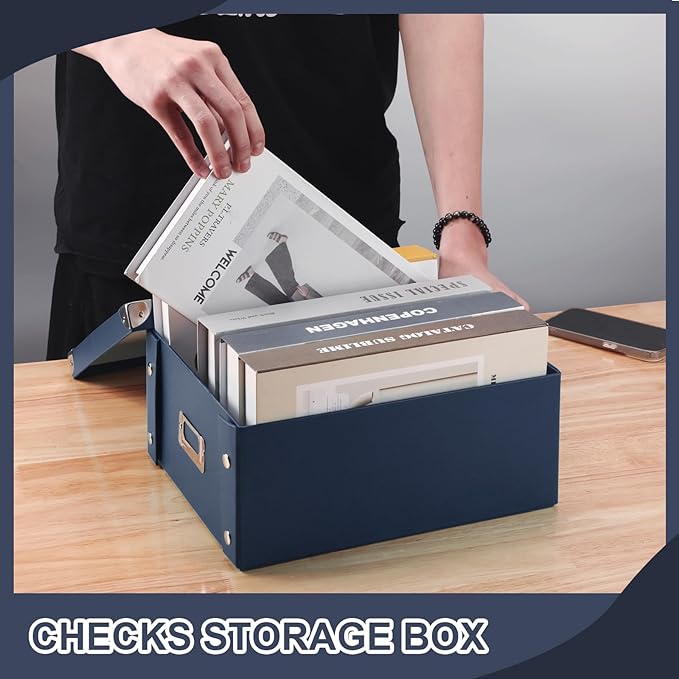 DLUGOPIS Checks Storage Box - Image 7