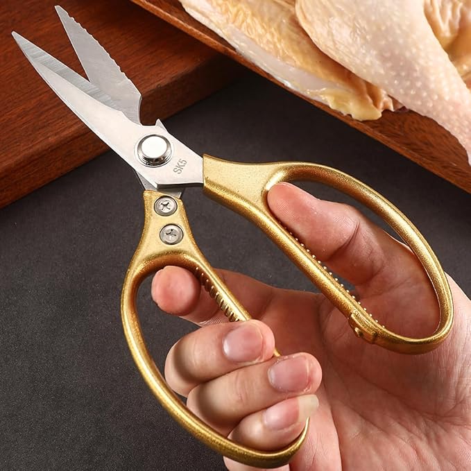 Kitchen Scissors All purpose, Have duty Stainless Steel Cooking Shears - Image 6