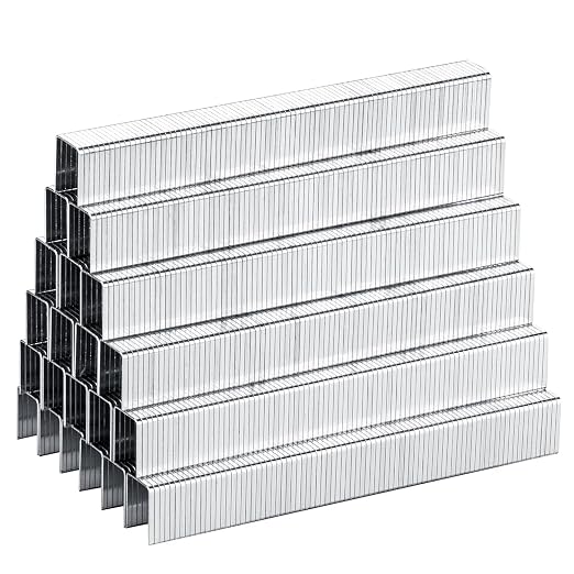 meite T-50 Stainless Steel Staples Marine, 9/16 Inch Heavy Duty Staples by meite