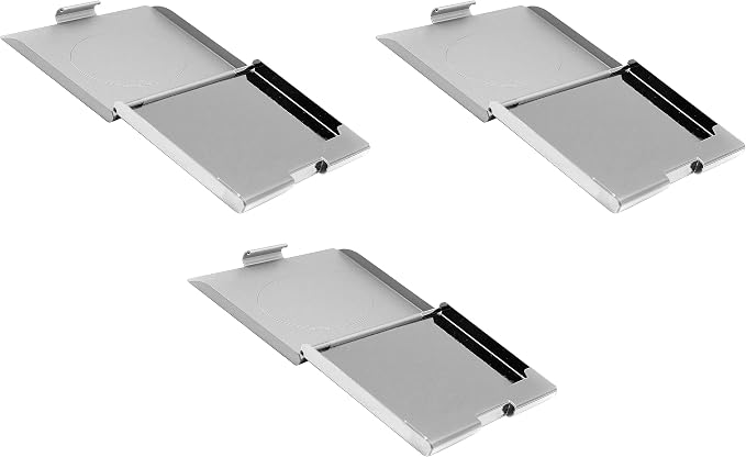 Stephanie Imports Set of 3 Slim & Minimalist Metal Business Card Holder Unisex - Image 2