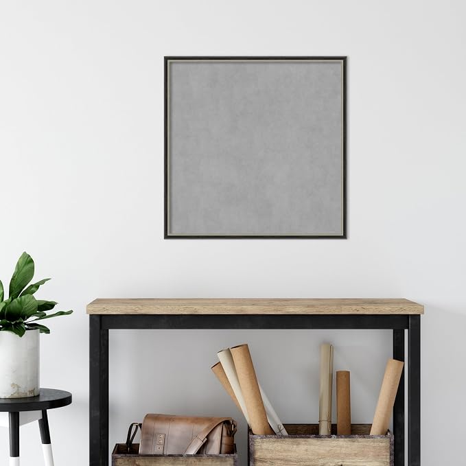 Amanti Art Black Framed Magnetic Board 25x25 Medium Vision Board - Image 5