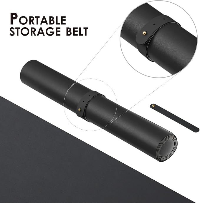 Large Desk Mat - 47.2"x 17" Non-Slip PU Desk Pad - Image 4