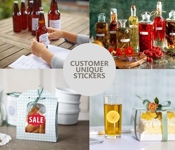 100-500 Pcs Custom Stickers Personalized Stickers Customized Labels - Image 4