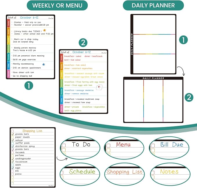 Magnetic Dry Erase List Board - Image 5