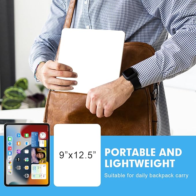 Dry Erase LapBoards, PANDRI 26 Pack Double Sided 12.5 x 9 Inch Whiteboards - Image 6