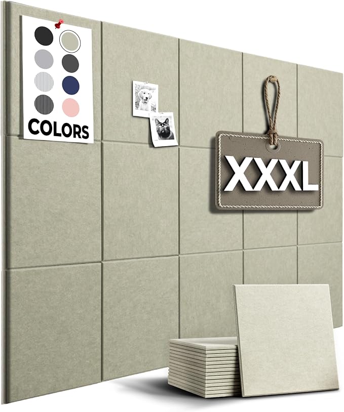 Corkboards for Wall, Pin Up Board, Office Board for Wall, Big Bulletin Board by WallHero